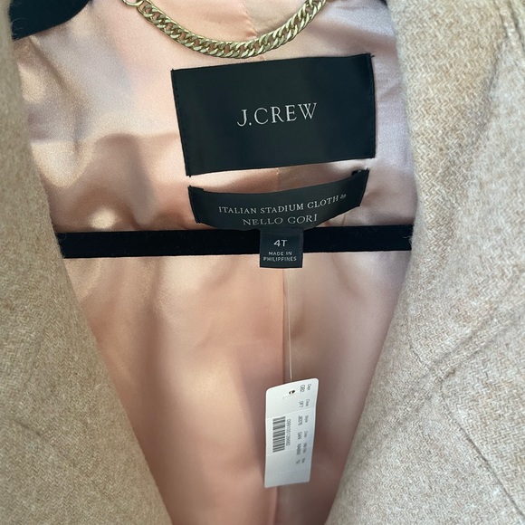 J. Crew Camel Pea Coat - Picture 3 of 4